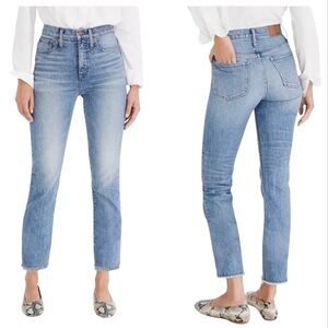 Madewell Jeans The Perfect Vintage Jean Ainsworth Wash Cropped Women’s Size 32